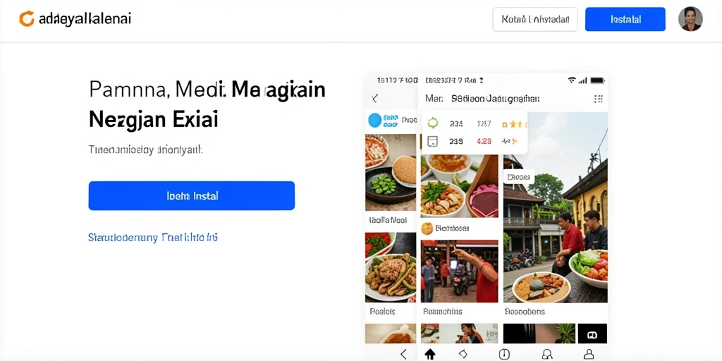 Tampilan antarmuka yang ramah pengguna.