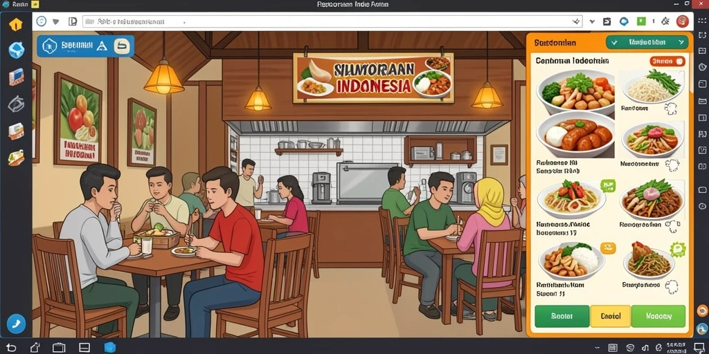 Tampilan dashboard utama HOKI99 yang informatif.