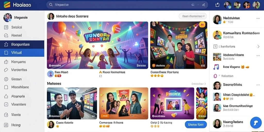 Screenshot menampilkan tampilan awal permainan yang menarik.